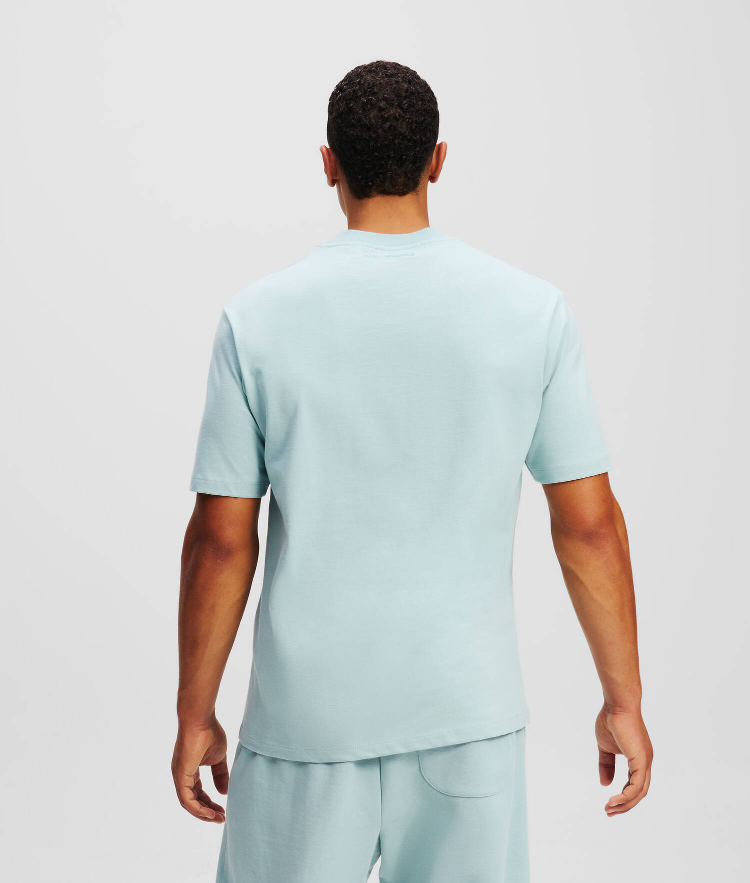 T-SHIRT LOGO - Bleu