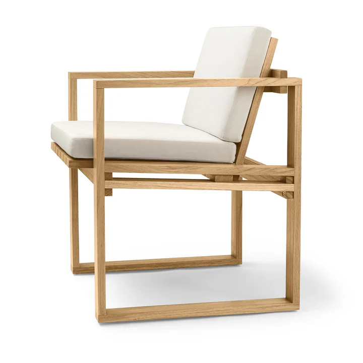 Carl Hansen - BK10 Gartenstuhl, Teak unbehandelt