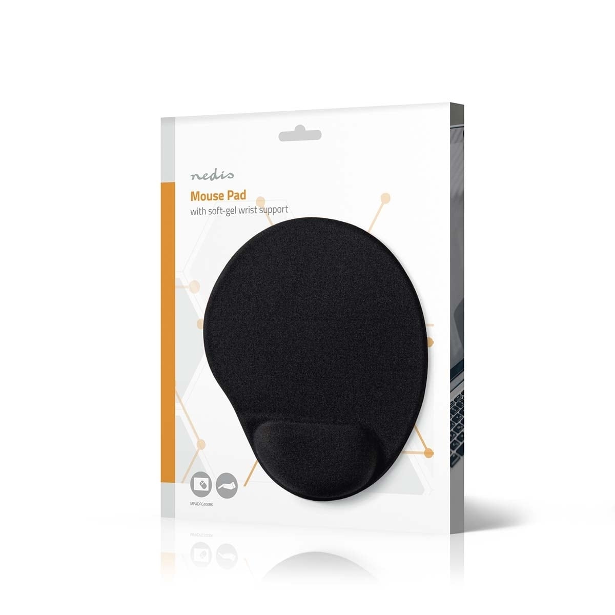 Nedis Musematte | 215 mm | Sort