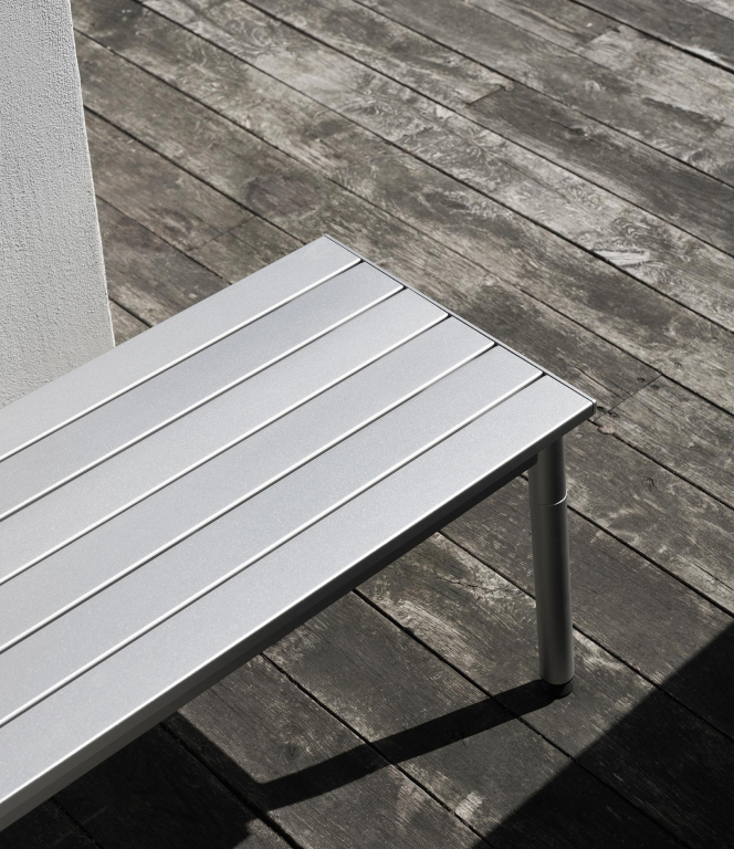 Normann Copenhagen Ex outdoor bank aluminium