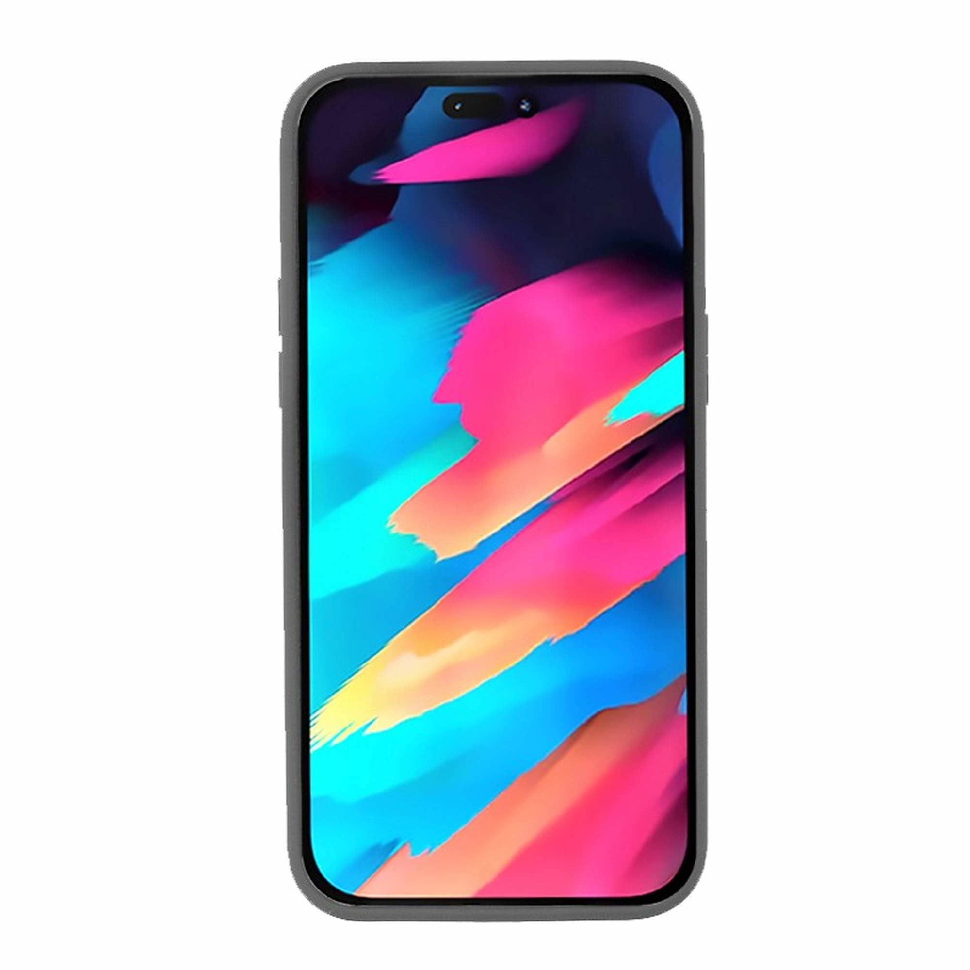 iPhone 14 Silikon Backcase Hülle Steglitz (10898) - Grau