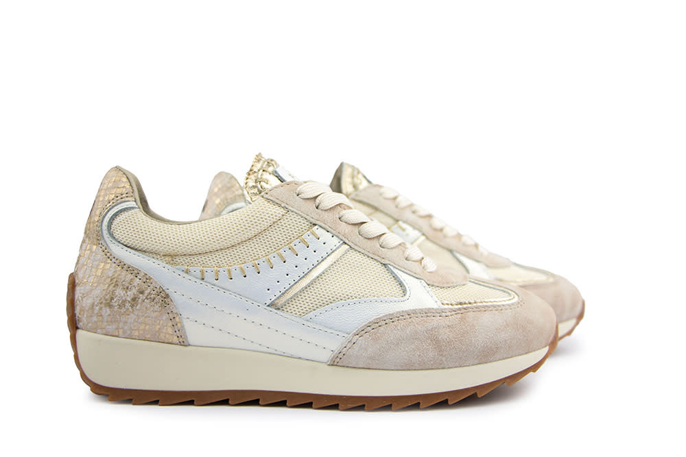Piedi Nudi Sneaker Harlem 05.08 Cream Gold