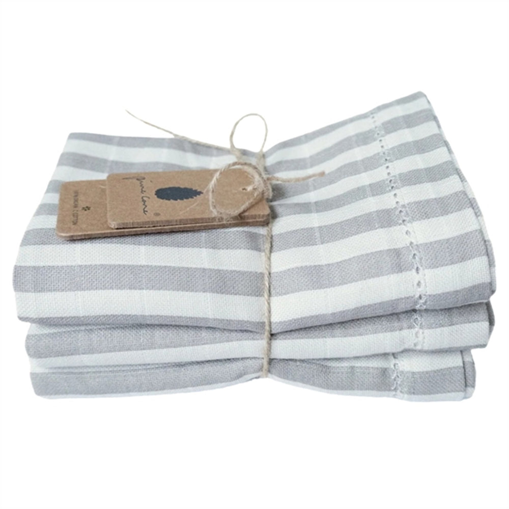 Stofbleer 3-pack Edith Mushroom Stripe