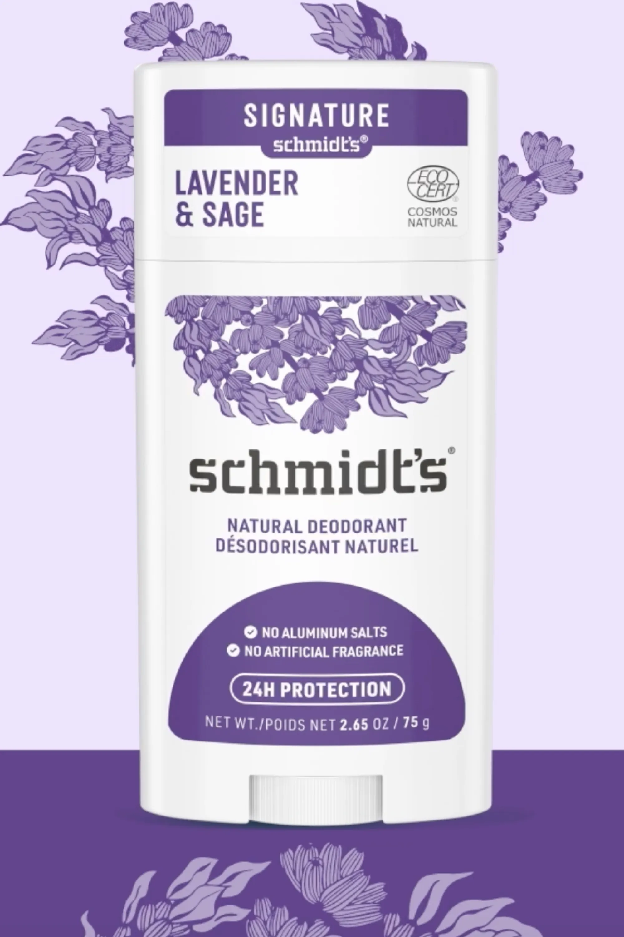 Schmidt’s Duo de déodorants stick Lavande & Sauge-116 ml