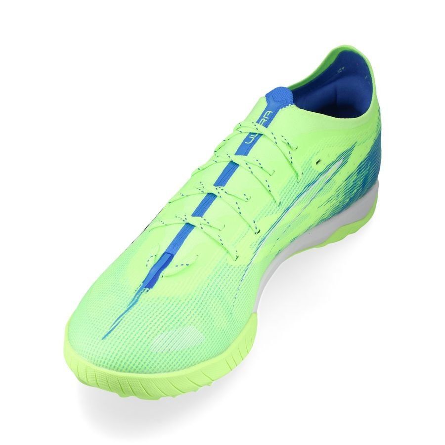 PUMA Ultra 5 Pro Cage TT Lights Out - Fizzy Apple/Blanc/Bleu