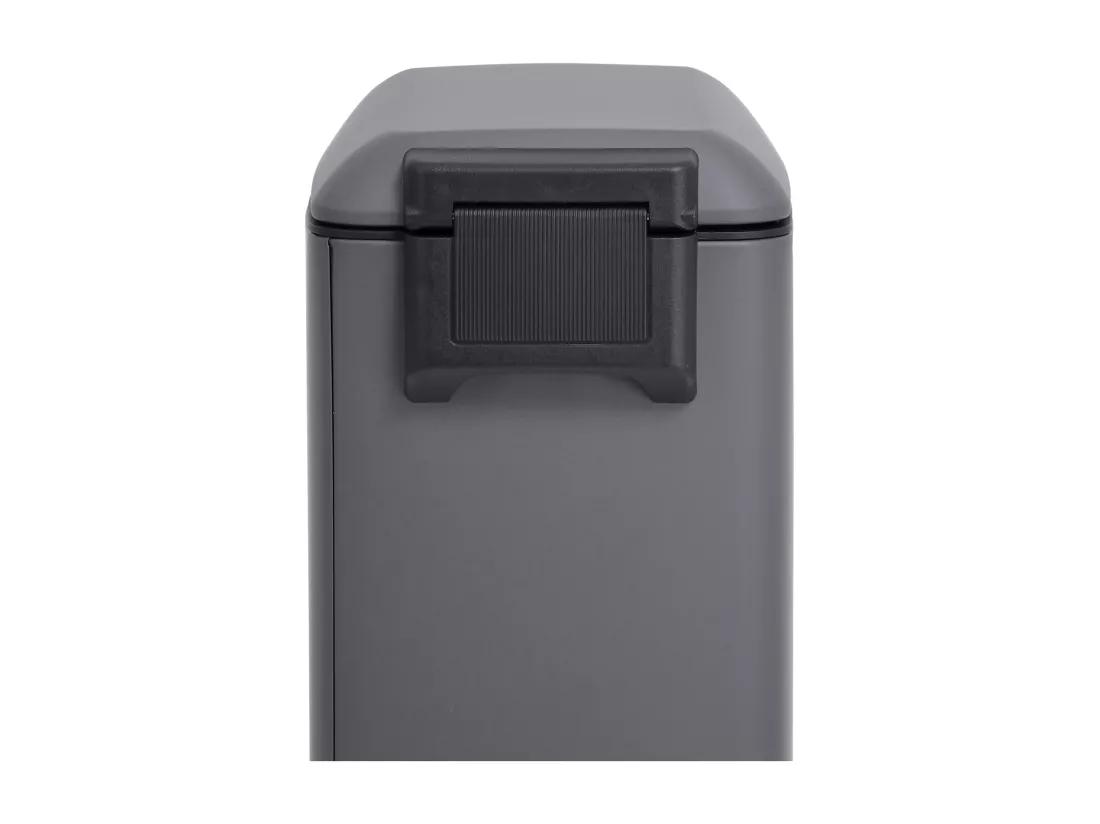 SVITA TS20 Poubelle à pédale 20 l avec seau intérieur et pédale gris