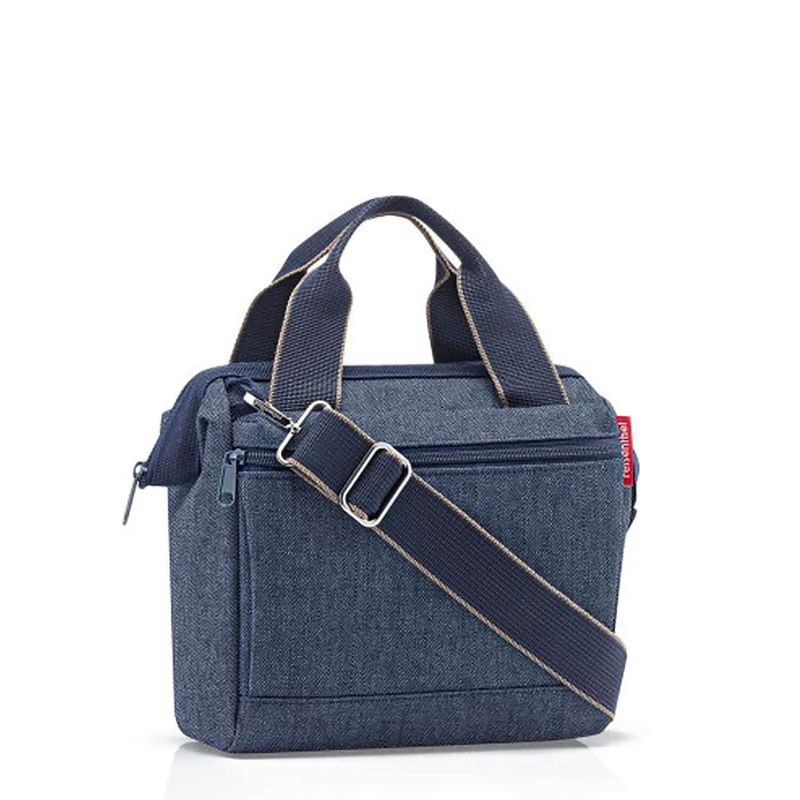 Sac à main Allrounder Cross Herringbone Dark Blue