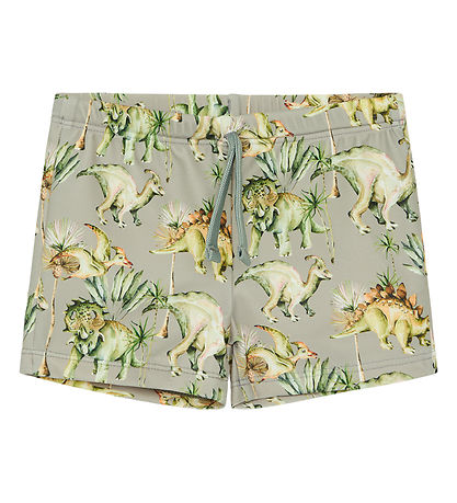 Hust and Claire Bådebukser - Maki - UV50+ - Seagrass m. Print