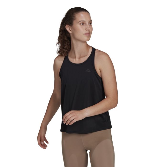 adidas Dame Singletter Run Fast Parley Tank Sort
