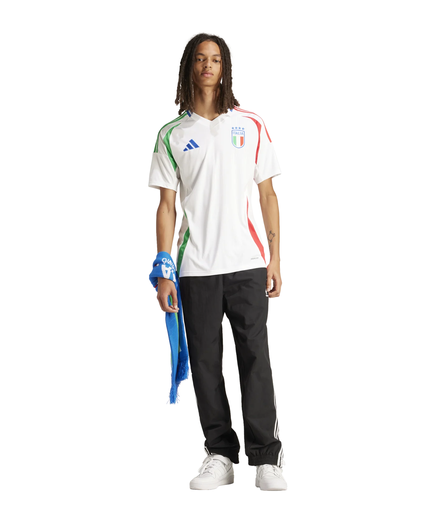 adidas Italien Trikot Away EM 2024 Weiss