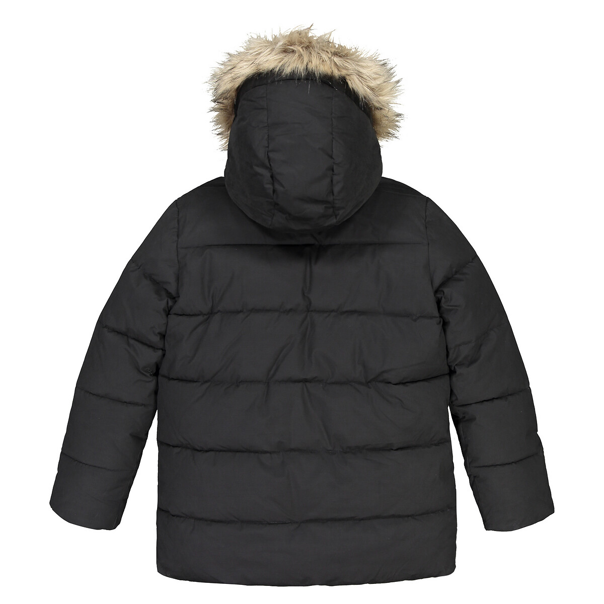 COLEÇÕES LA REDOUTE<br>Jaqueta de plumas com capuz fixo, inverno