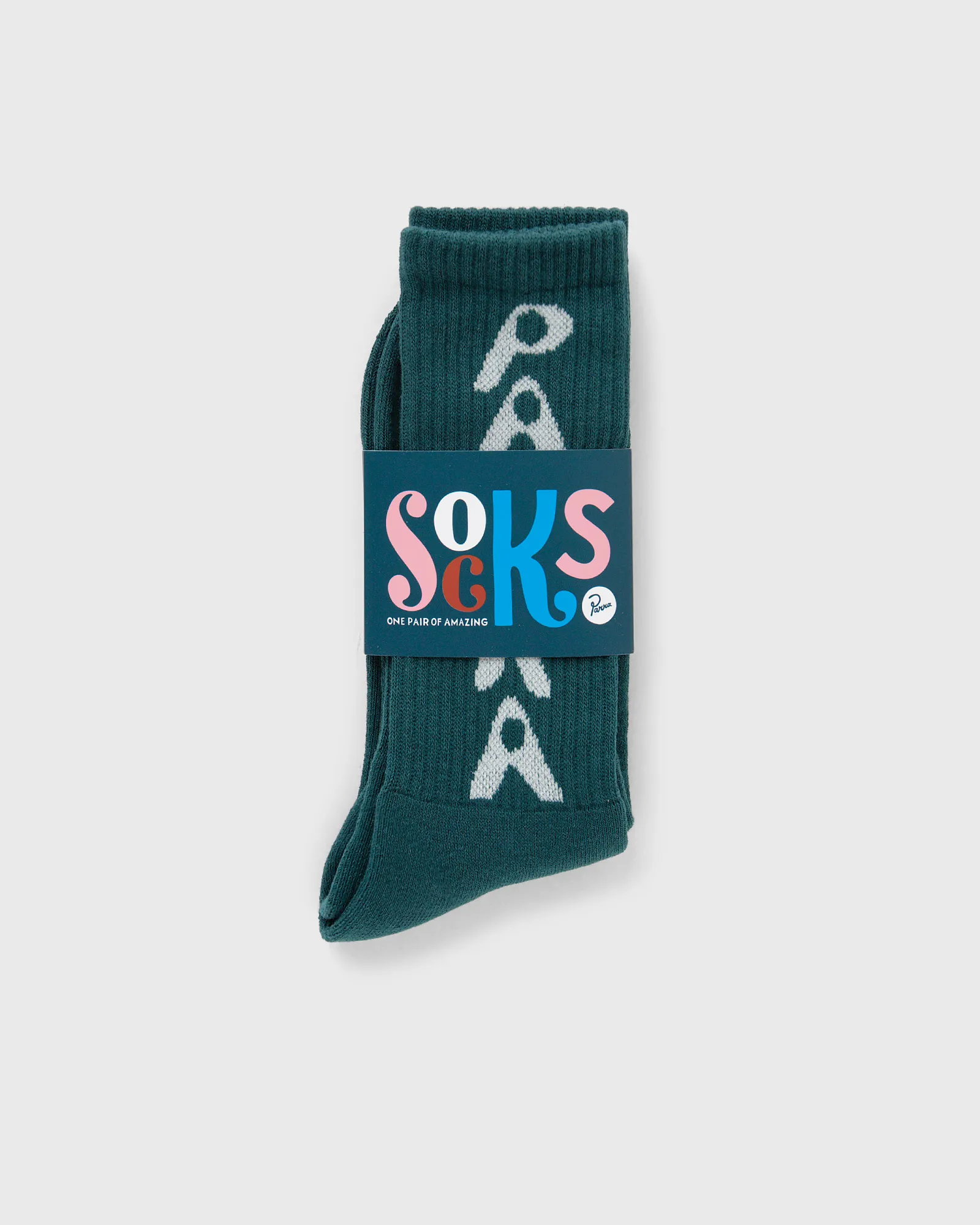 By Parra hole logo crew socks