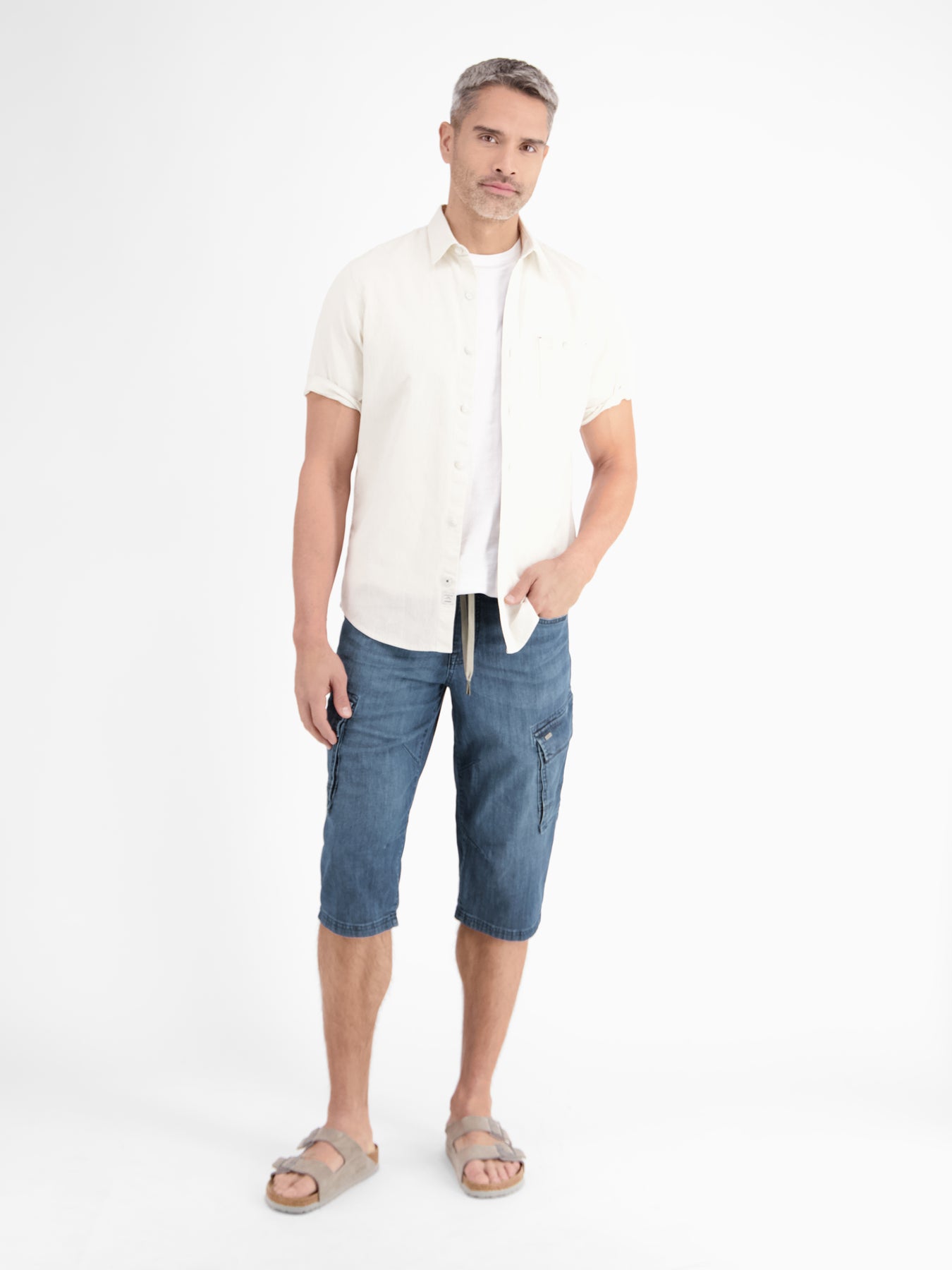 Long-Bermuda für Herren