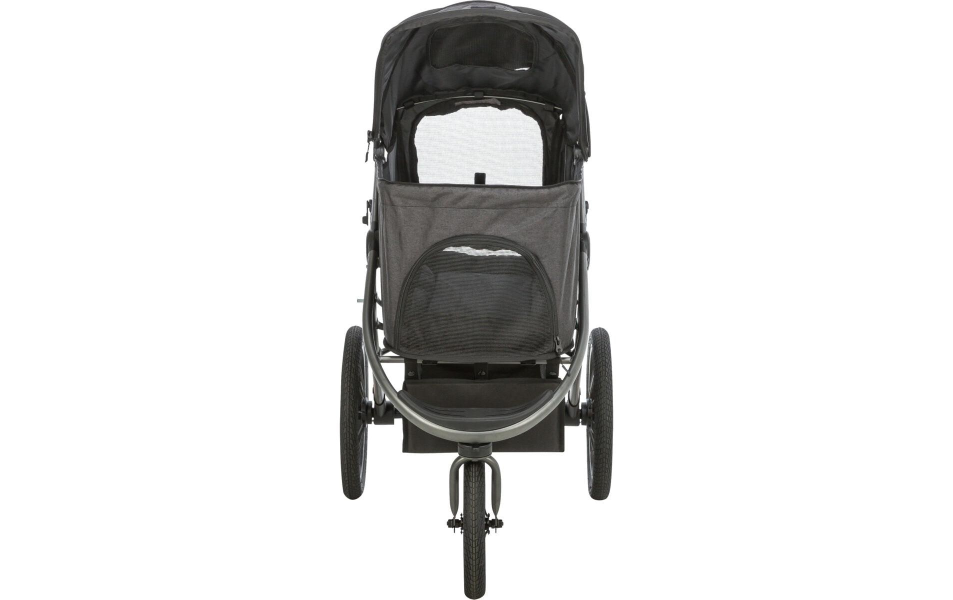 Buggy 60 × 112 × 120 cm, 12.5 kg, Schwarz/Petrol<br>Buggy zum Transport von Hunden oder Katzen
