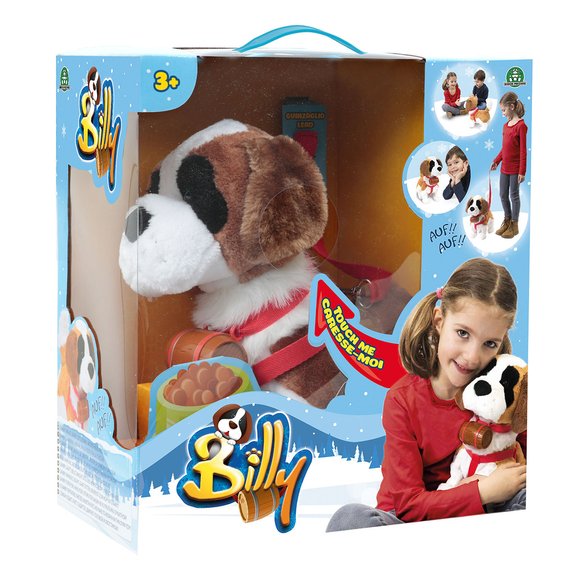 Peluche interactive Mon chien Billy