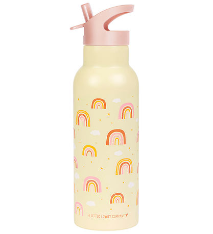 A Little Lovely Company Trinkflasche - 500 ml - Regenbogen