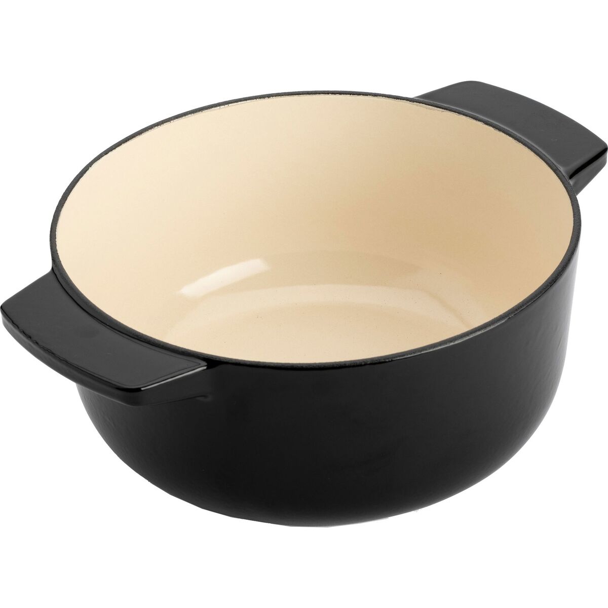 Støpejernsgryte 22 cm/3,3 liter, onyx black