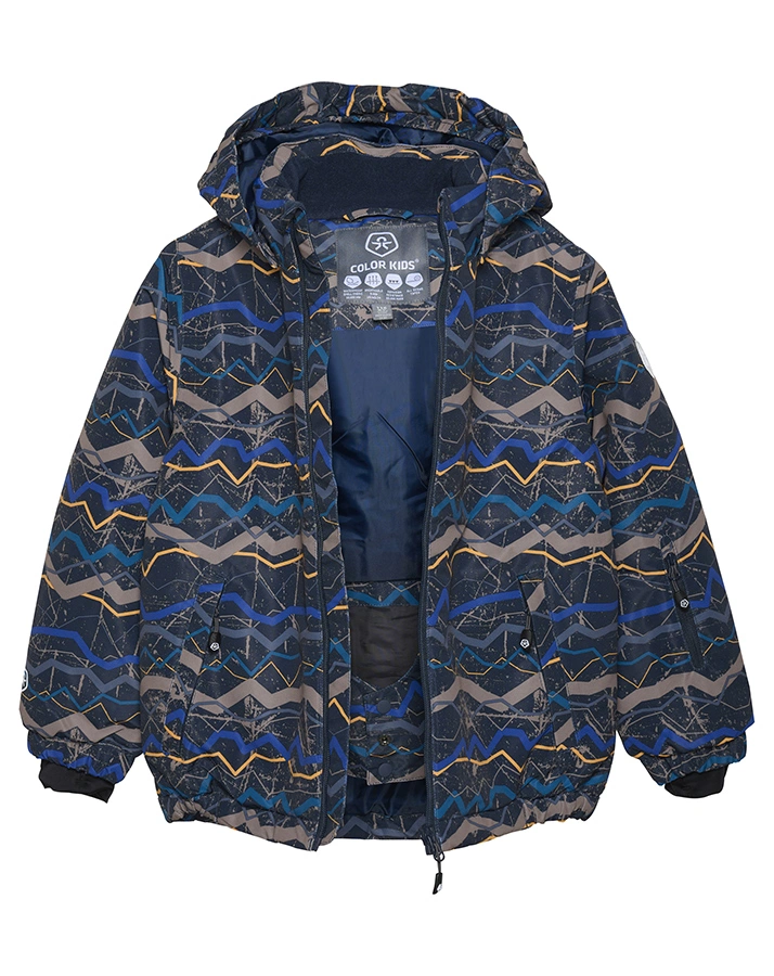 Funktions-Winterjacke LINJE in total eclipse