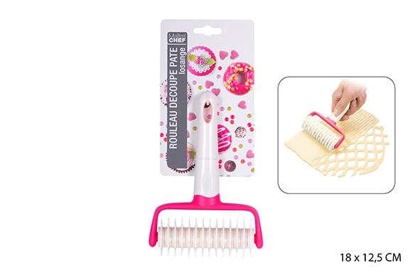 ROULEAU DECOUPE PATE LOSANGE
