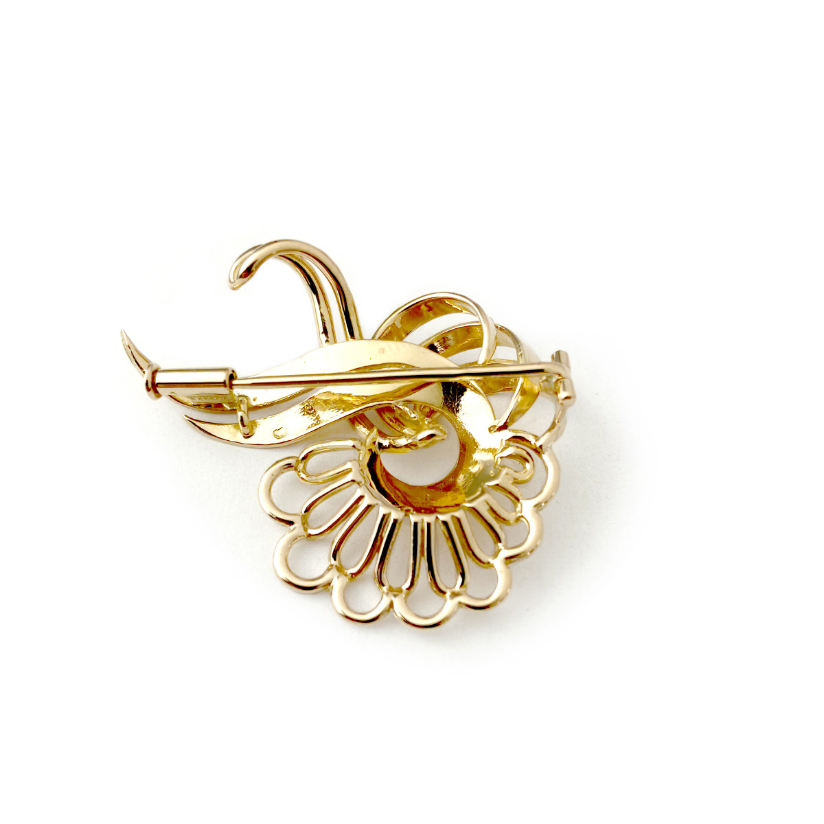 Broche d'occasion or 750 jaune