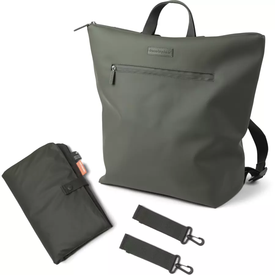 Done by Deer™ Wickelrucksack, dunkelgrün