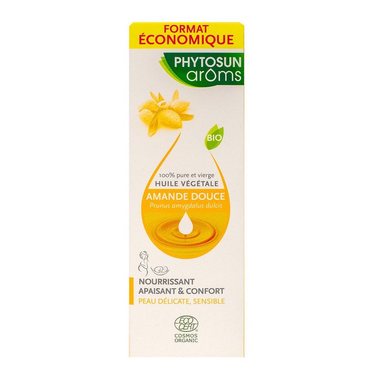 Huile amande douce bio 100ml