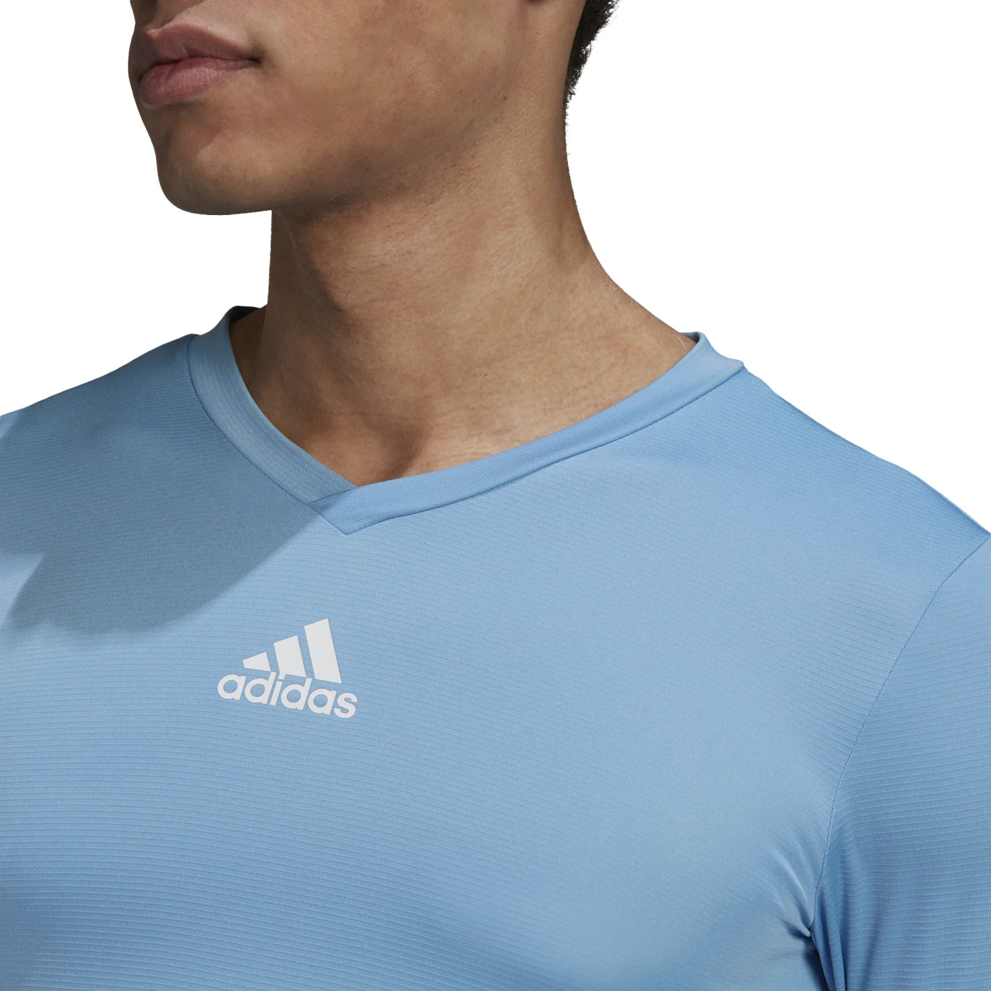 Adidas Team Ondershirt Lichtblauw