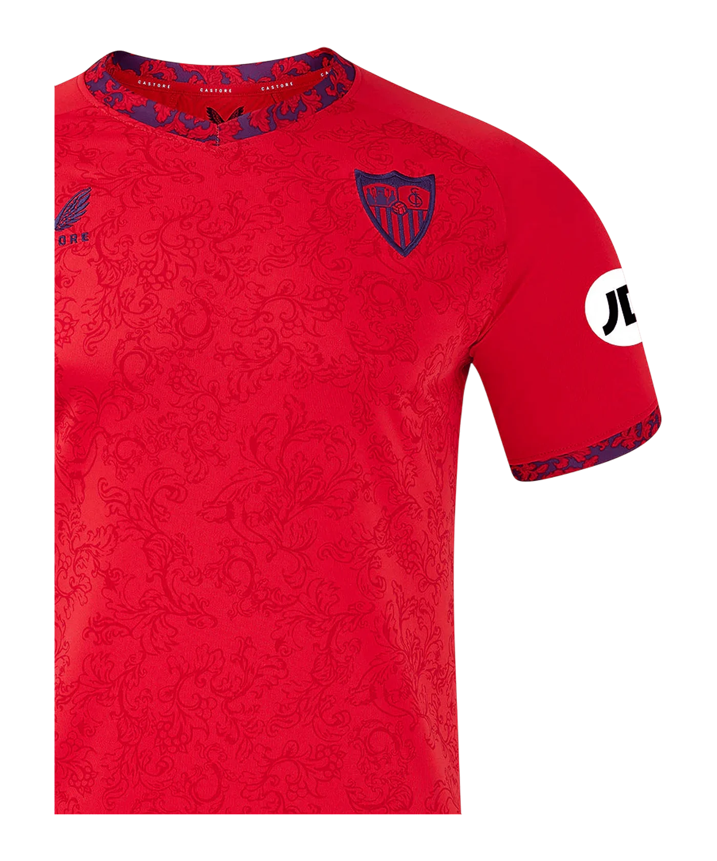 Castore FC Sevilla Trikot Away 2024/2025 Rot F070