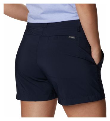 Short de Randonnée Femme Columbia Silver Ridge Utility Bleu Foncé
