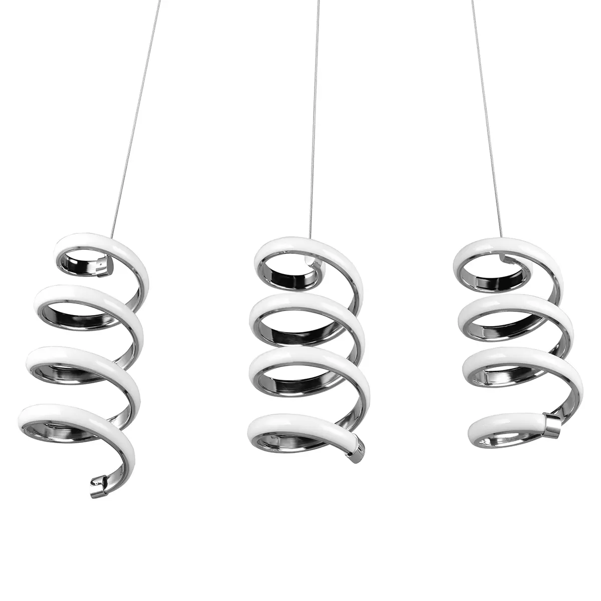 LED-Pendelleuchte Laola Silber