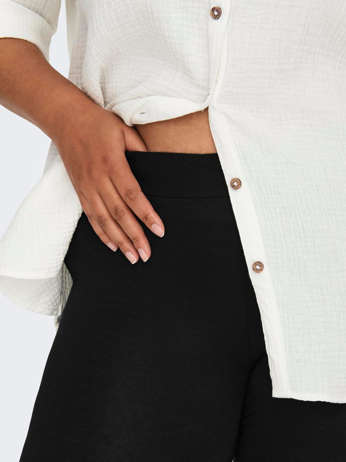 CARTIME Slim Fit Leggings Black