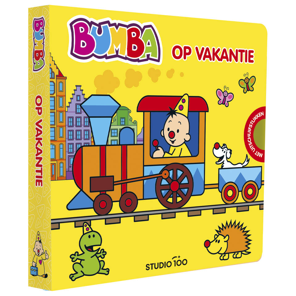 Bumba uitschuifbaar kartonboek Op vakantie