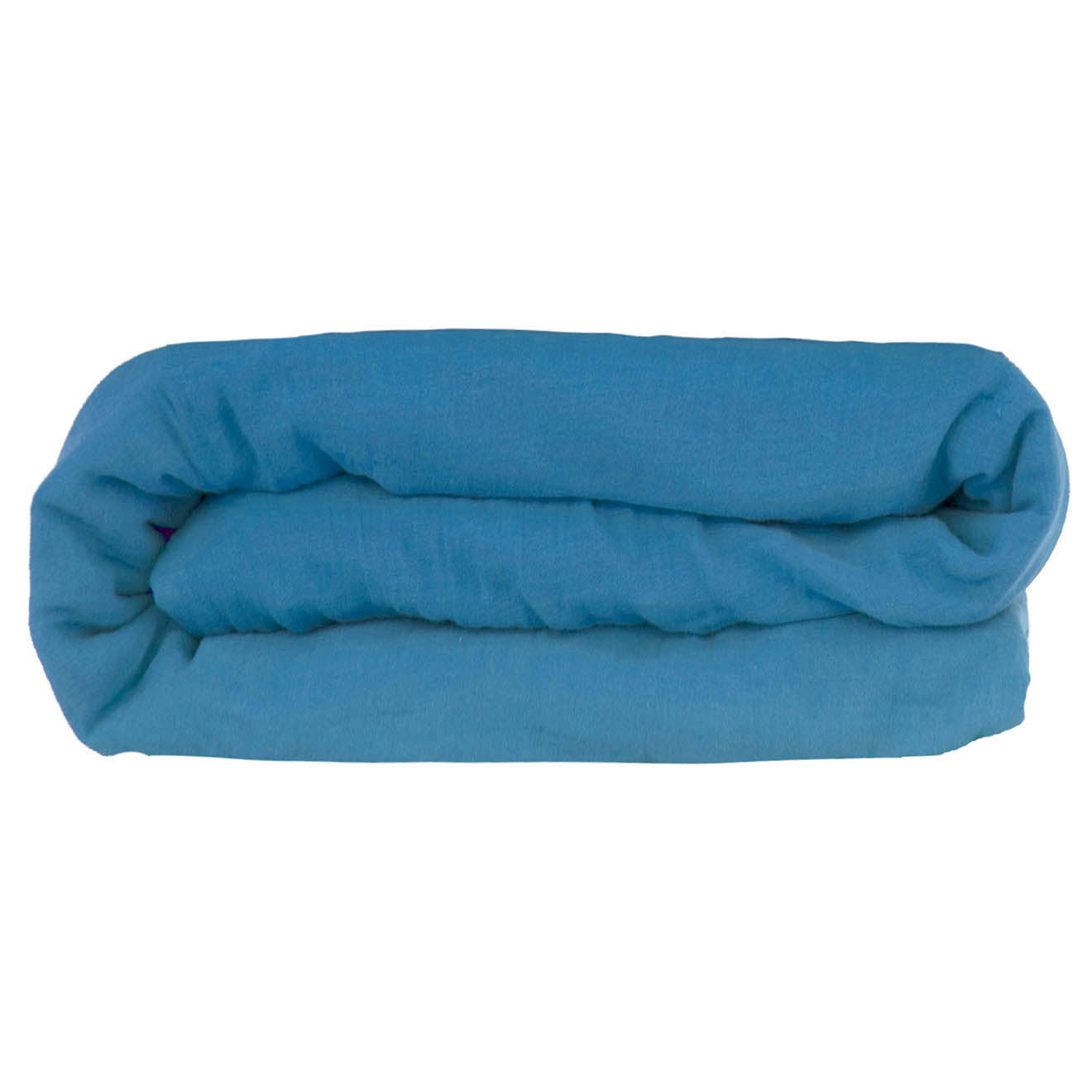 Febronie Home Housse de couette 100% Gaze de Coton Clara bleu jean