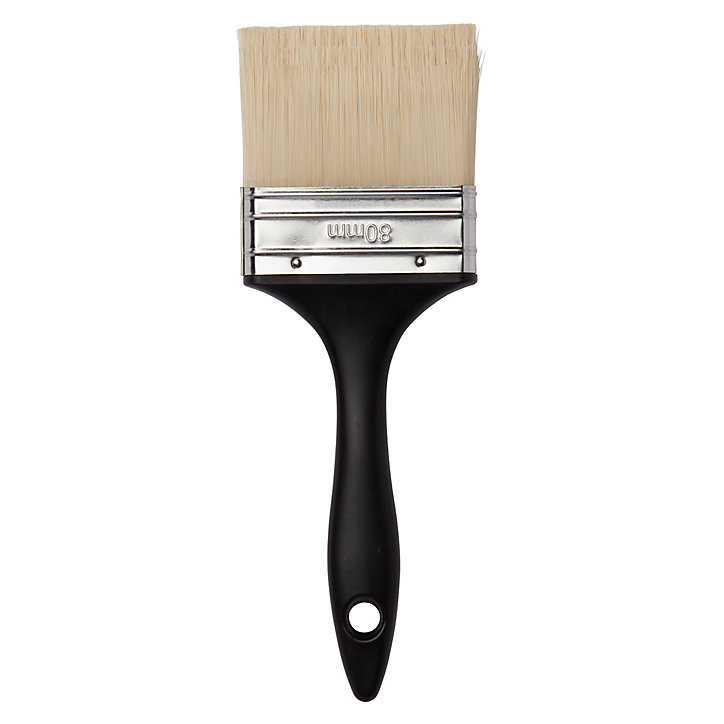 Pinceau plat murs et plafonds toutes peintures 80mm