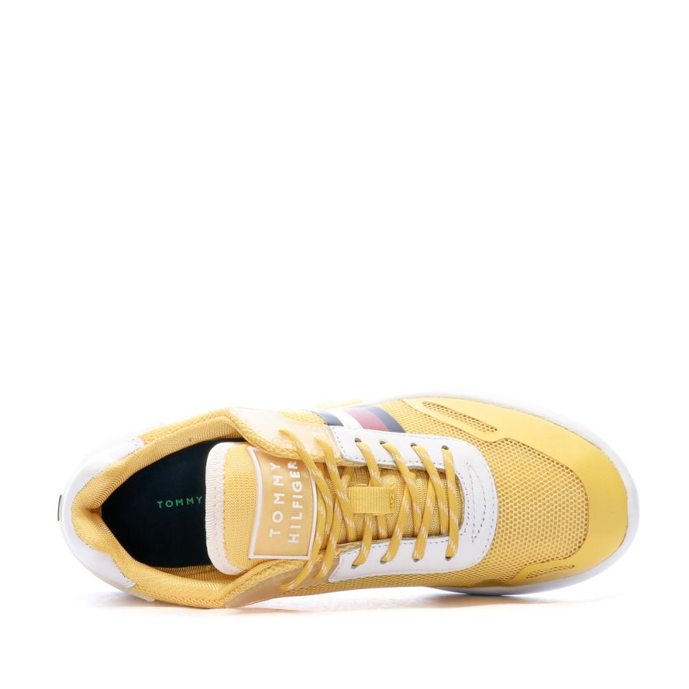 Tommy Hilfiger Baskets Jaunes Femme Tommy Hilfiger Sporty