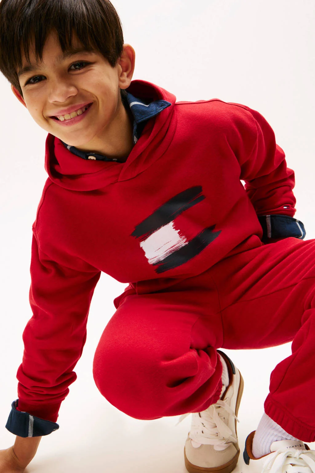 Tommy Hilfiger hoodie rood