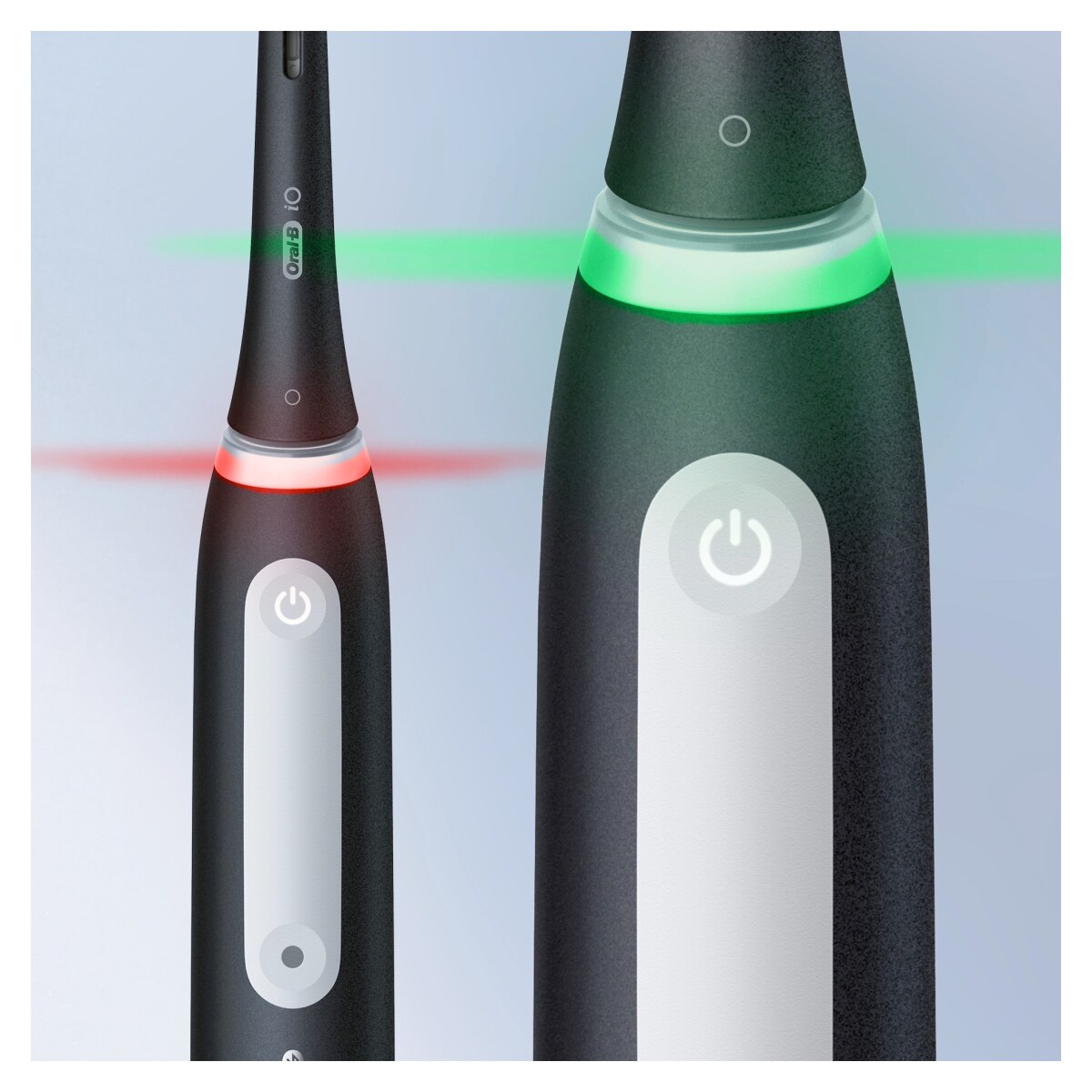 Oral-B iO Series 4, elektrische Zahnbürste mit Magnet-Technologie, 4 Putzmodi, Reiseetui, Matt Black