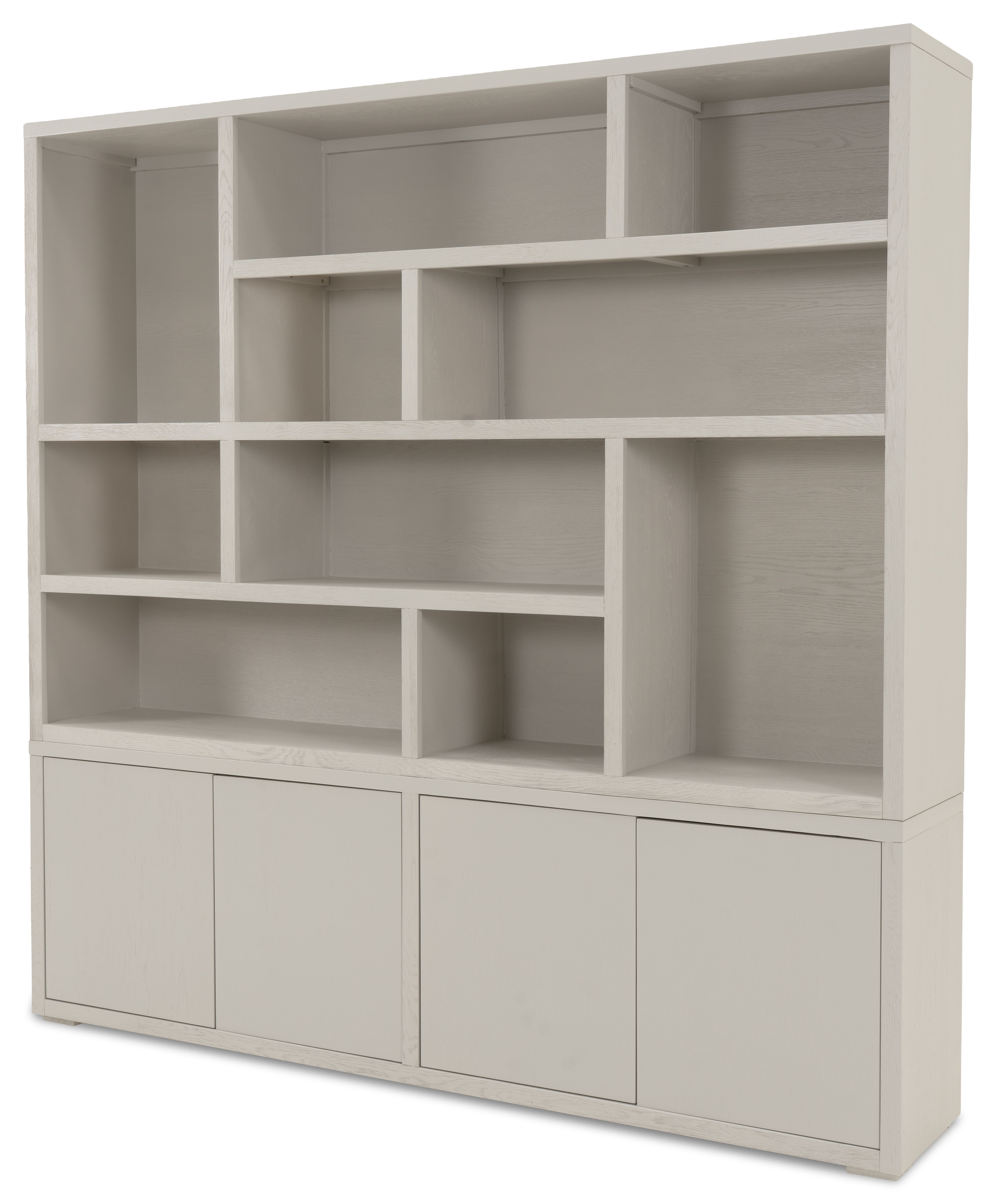 Bergkast greige Velori B220 x D40 x H220 cm