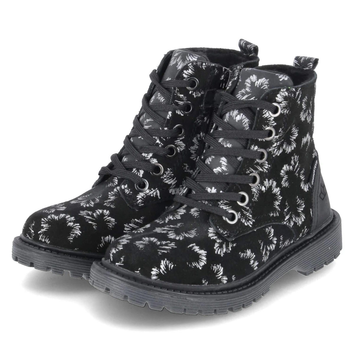 LicoSchnürboots MALATI - schwarz/silber
