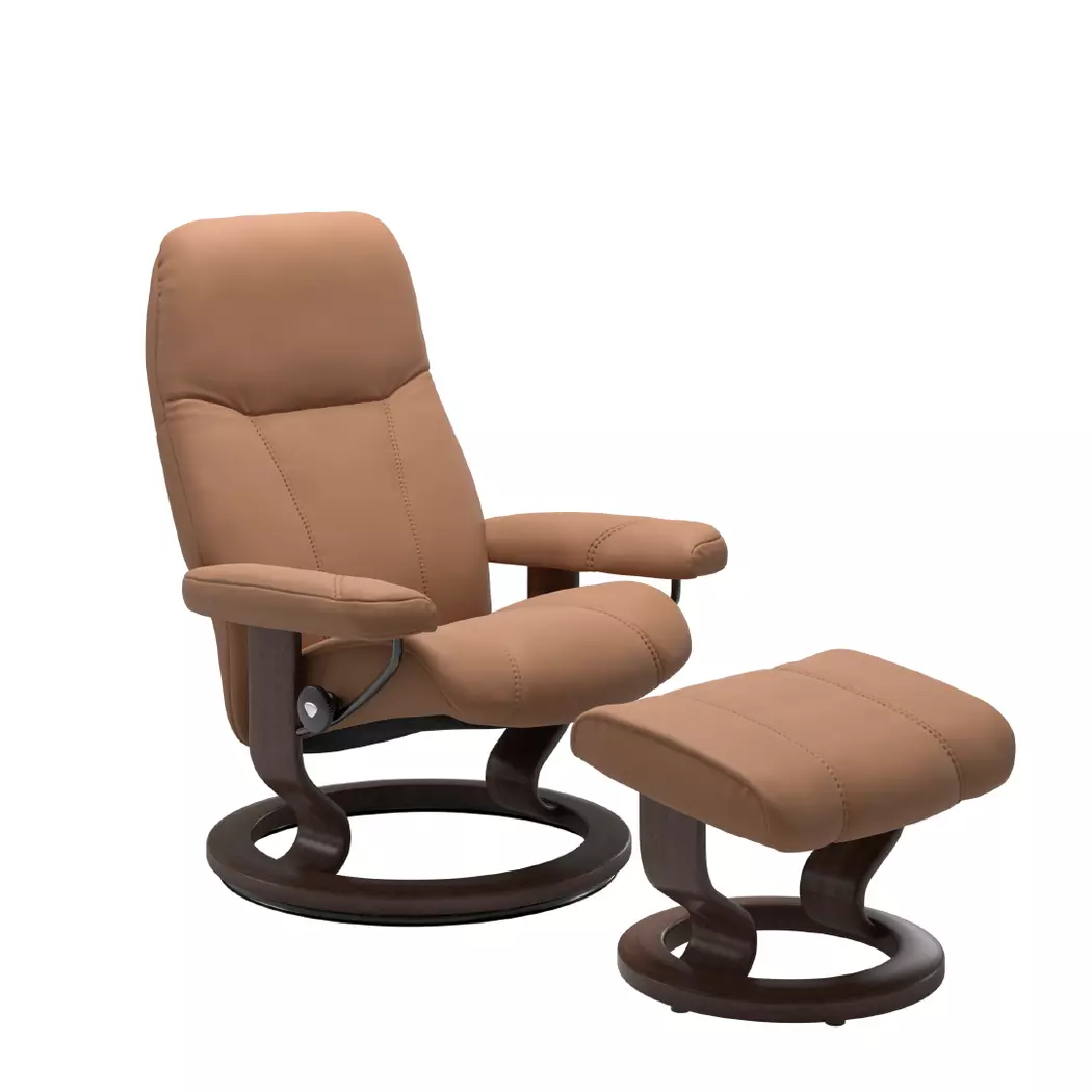 Sessel mit Hocker Consul Classic