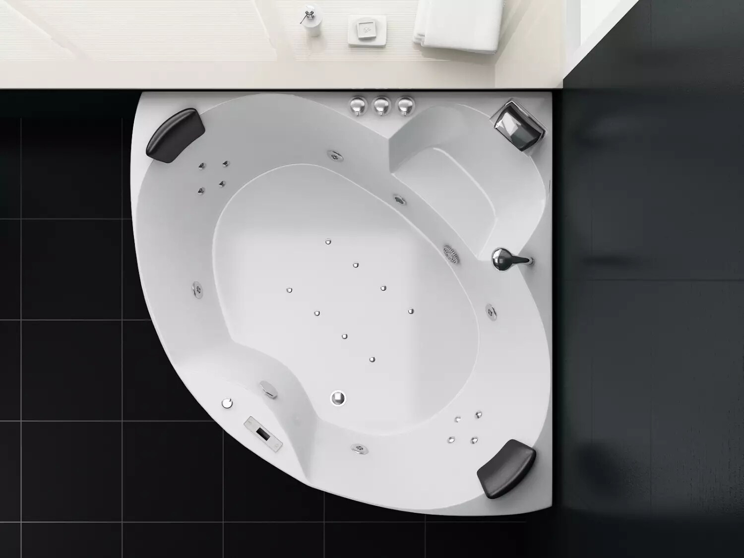 PureHaven Whirlpool elegantes Design - versch. Ausführungen