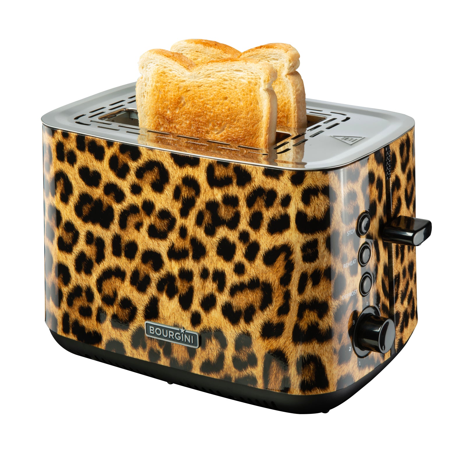 Bourgini Panther Toaster - Panterprint Broodrooster