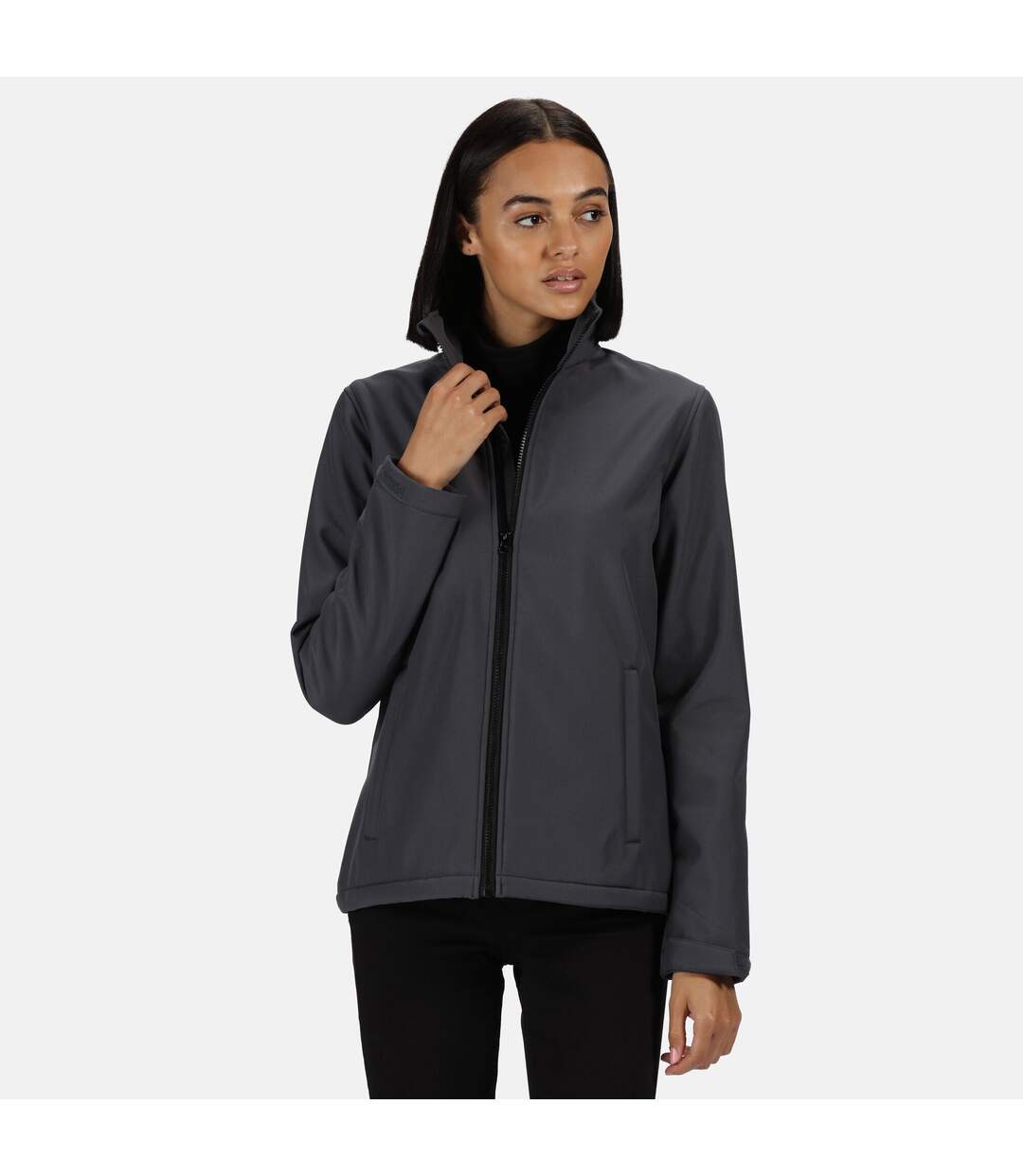 Regatta - Veste softshell ABLAZE - Femme (Gris foncé/noir) - UTPC3285