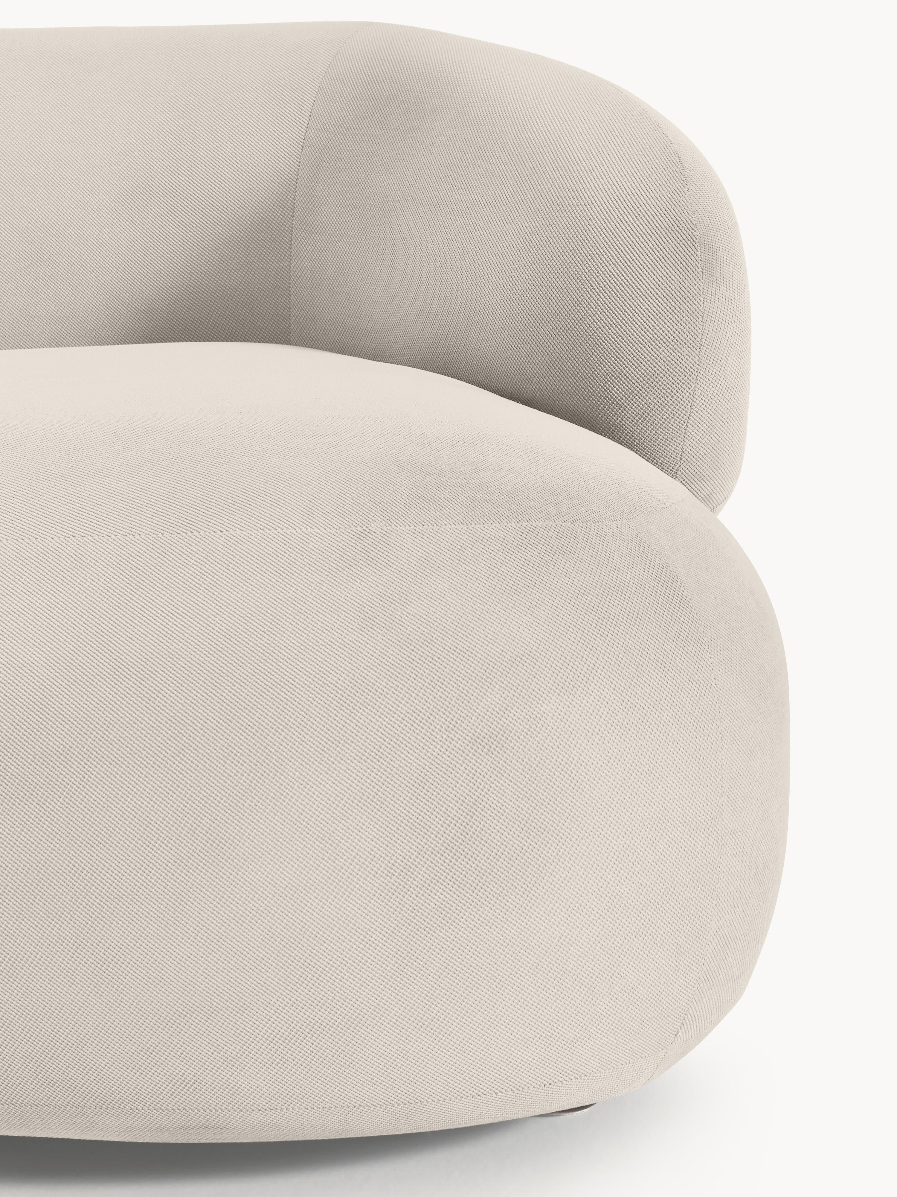 Niervormige loungefauteuil Alba