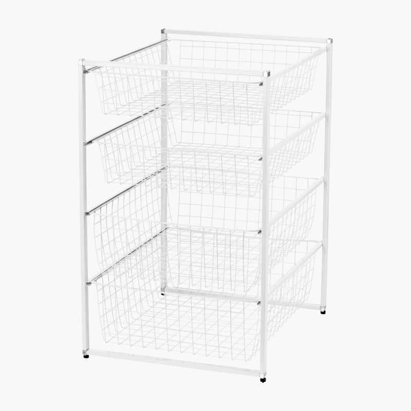 Trådkurv med stativ, 45 cm