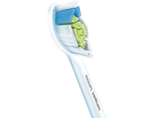 PHILIPS - Brossette 4 têtes de brosses Optimal White Sonicare Blanche