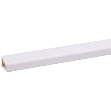 Glaslat hardhout 19x16 mm lengte 270 cm gegrond