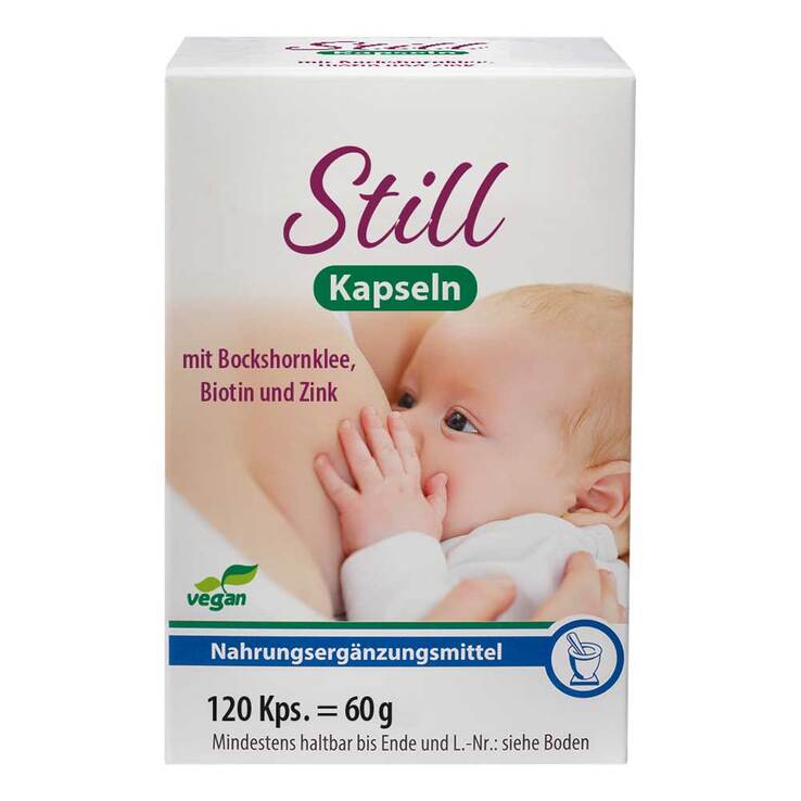 Still-Kapseln mit Bockshornklee + Biotin + Zink, 120 St