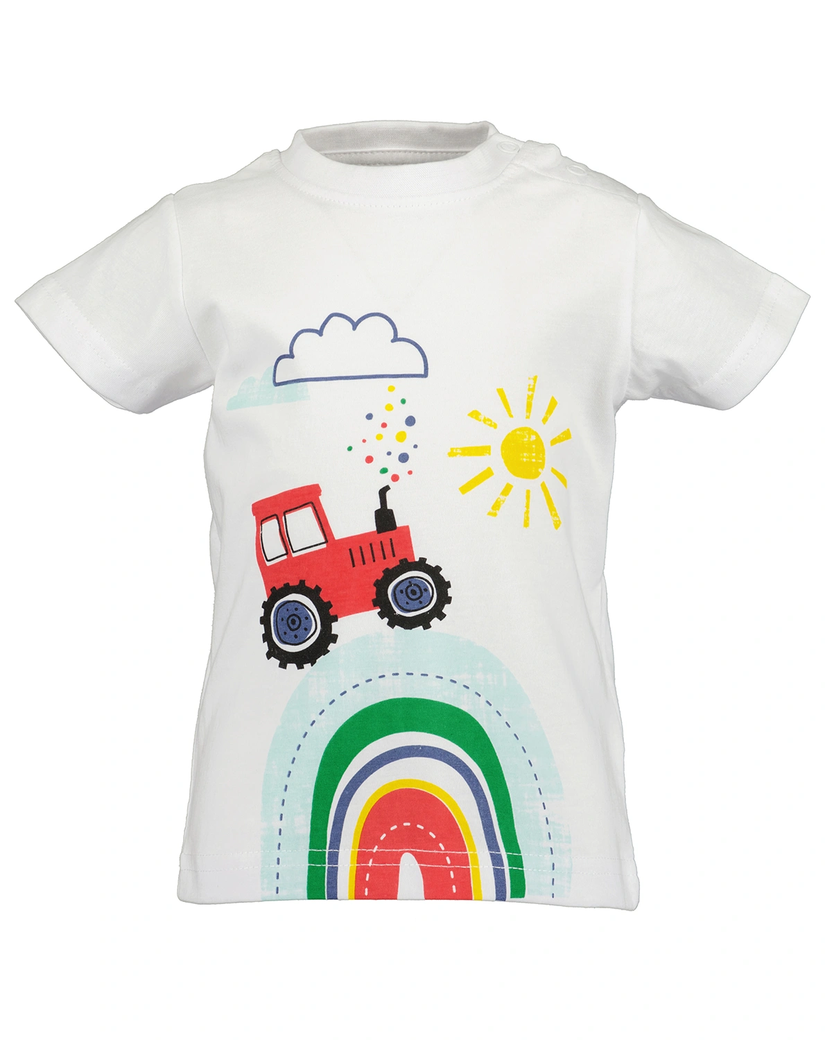 T-Shirt TRACTORBOW in weiß