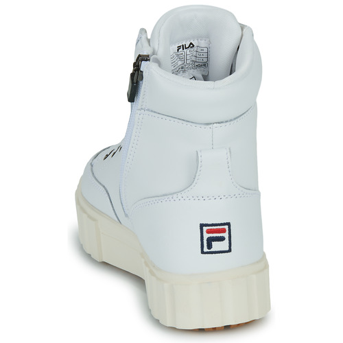 Fila - SANDBLAST HIGH - Blanc
